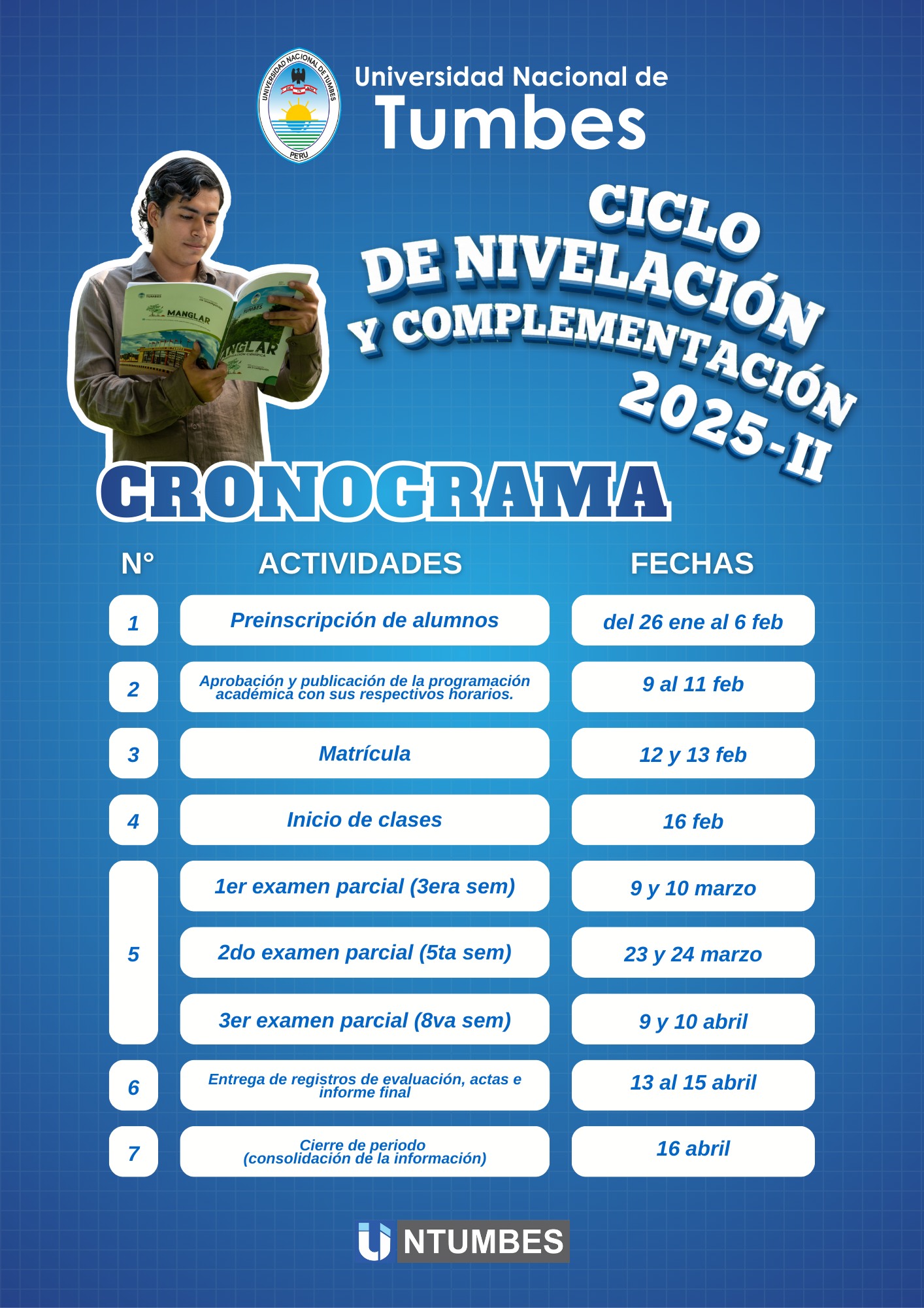 CICLO DE NIVELACIÓN Y COMPLEMENTACIÓN 2025 - II 