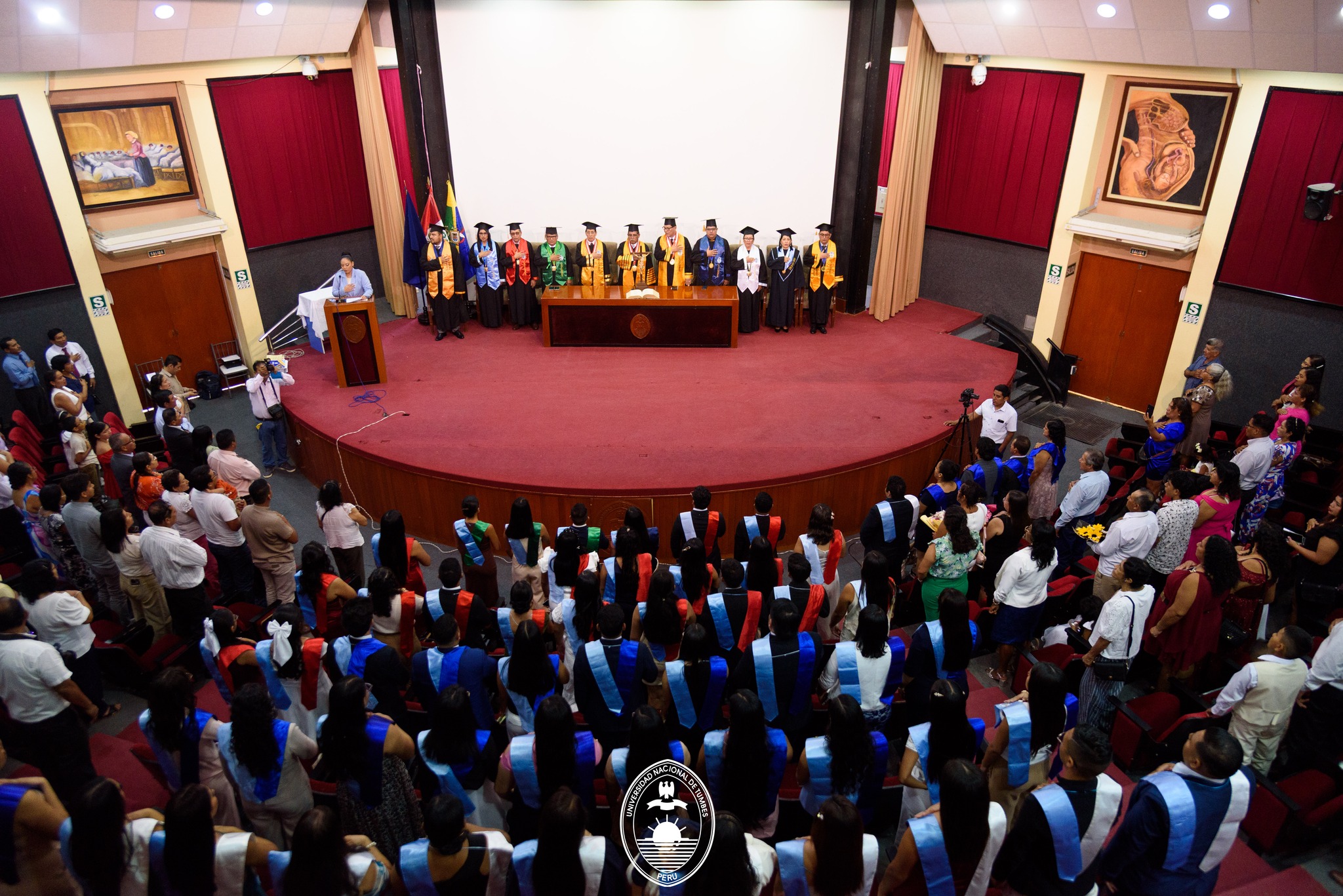 UNIVERSIDAD NACIONAL DE TUMBES REALIZA CEREMONIA DE TITULACIÓN EXTRAORDINARIA PARA 58 NUEVOS PROFESIONALES 