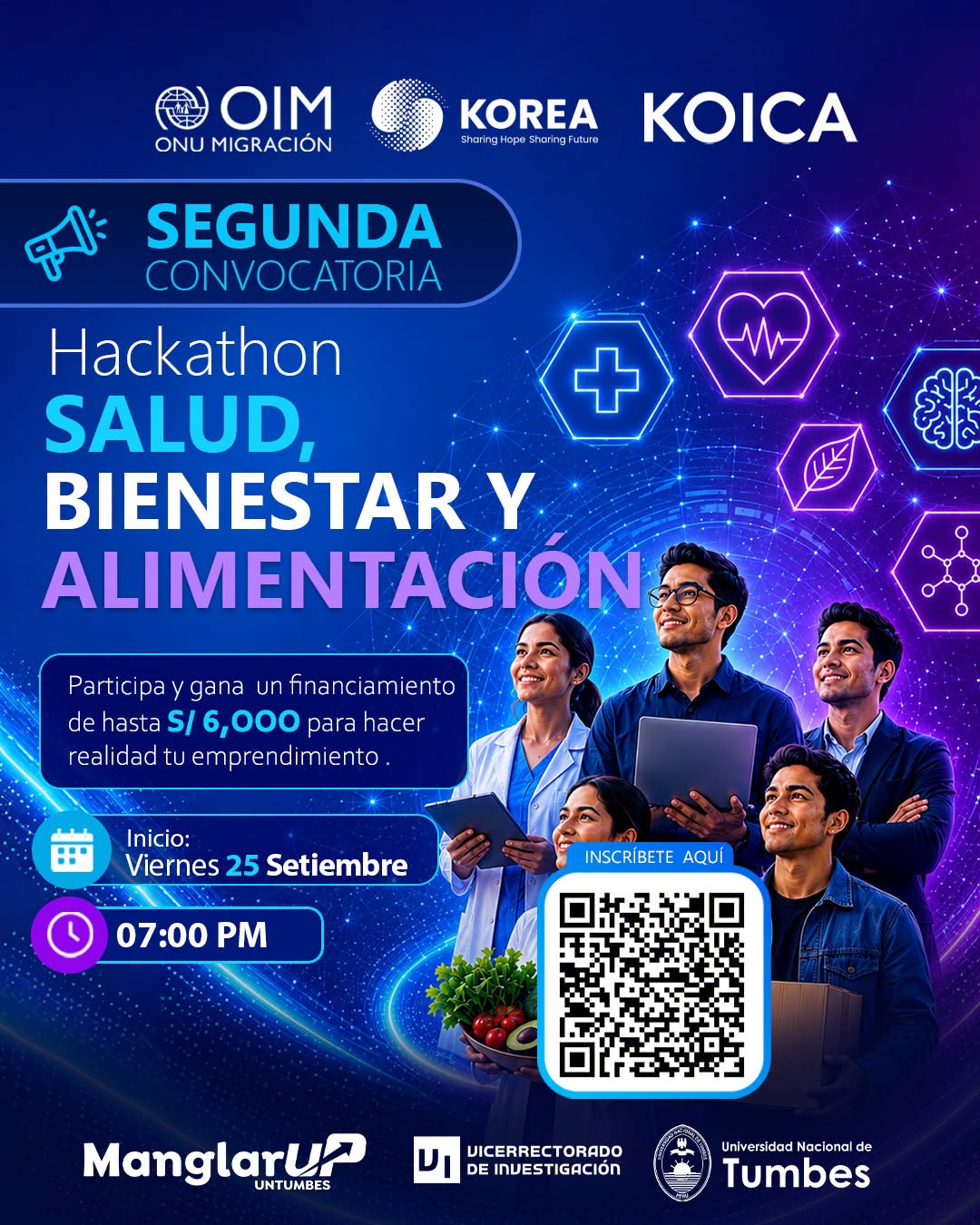 HACKATON: SALUD, BIENESTAR Y ALIMENTACIÓN 