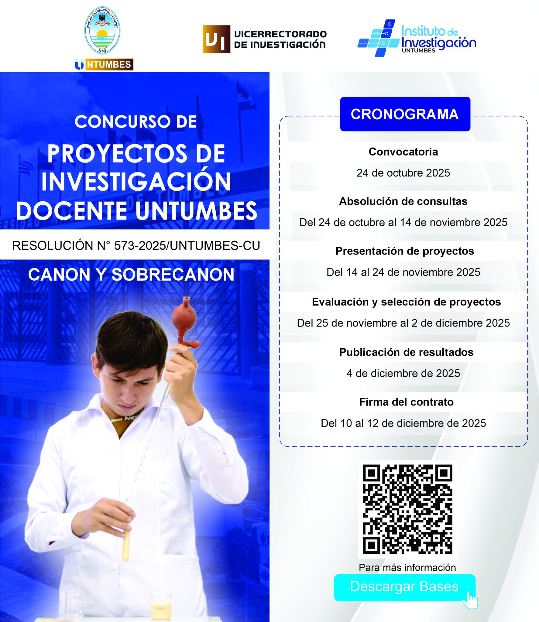 Convocatoria abierta desde el 24 de octubre de 2025